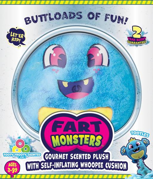 FART MONSTERS: TOOTLES RASPBERRY SCENTED