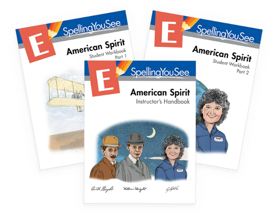 SPELLING YOU SEE: E AMERICAN SPIRIT SET REVISED