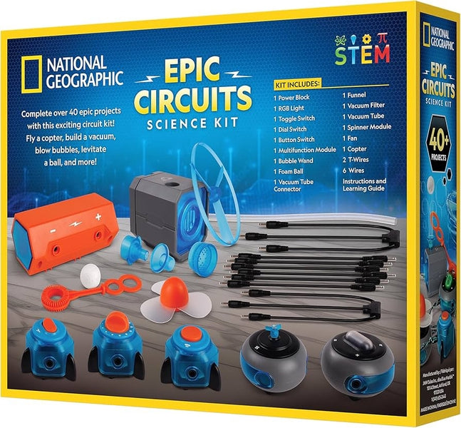 NATIONAL GEOGRAPHIC SCIENCE KITS EPIC CIRCUITS