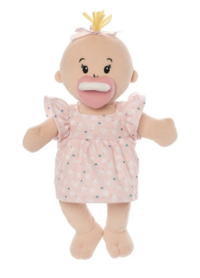 LOVE, STELLA DOLL PEACH WITH BLONDE TUFT