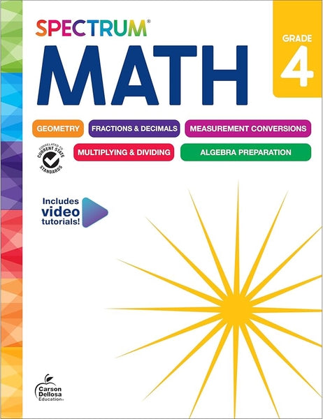 SPECTRUM MATH GRADE 4