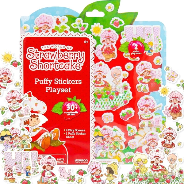 STRAWBERRY SHORTCAKE PUFFY STICKERS PLAYSET