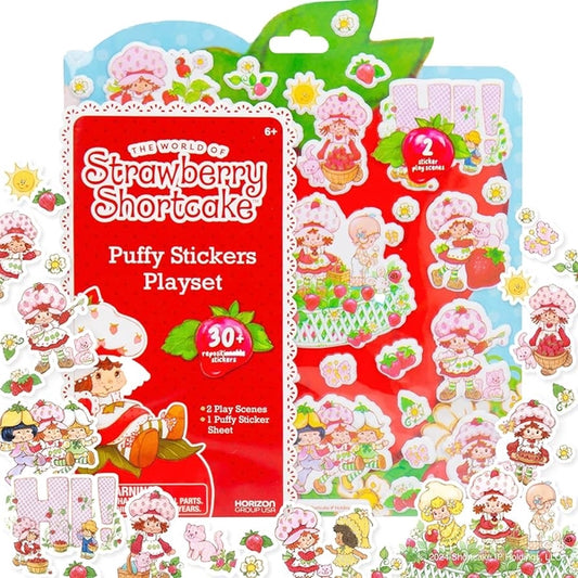 STRAWBERRY SHORTCAKE PUFFY STICKERS PLAYSET