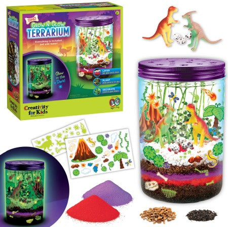 GROW N' GLOW TERRARIUM DINO