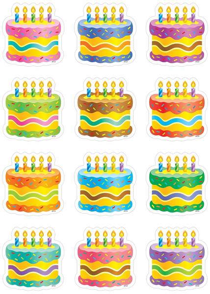 MINI ACCENTS: BIRTHDAY CAKES