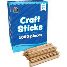 CRAFT STICKS- 1,000 COUNT