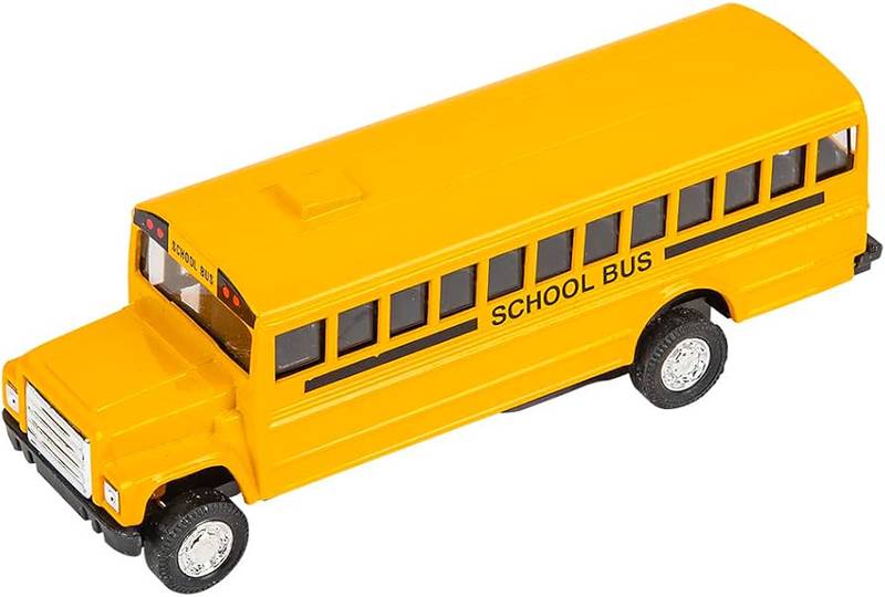 DIECAST PULL BACK SCHOOL BUS