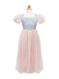 RAINBOW SHERBET SPARKLE DRESS SIZE 5-6