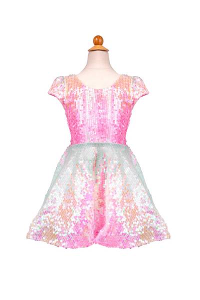 SORBET SWIRL SKATER DRESS SIZE 3-4