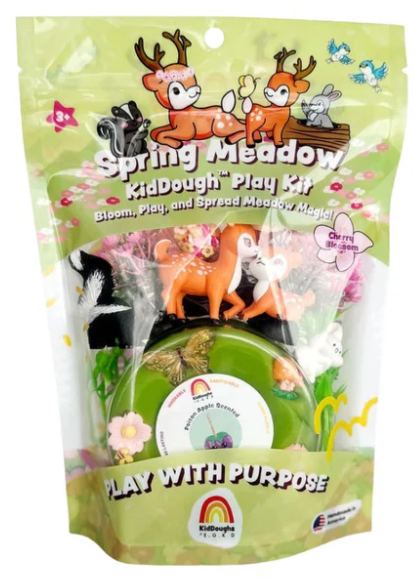 PLAY DOUGH KIT: SPRING MEADOW CHERRY BLOSSOM SCENTED