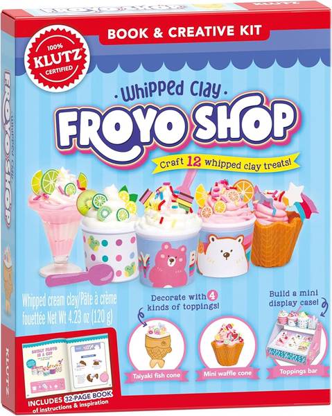 KLUTZ: WHIPPED CLAY FROYO SHOP