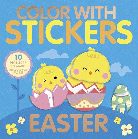 COLOR WITH STICKERS EASTER