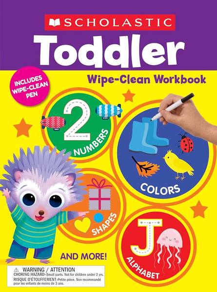TODDLER WIPE-CLEAN WORKBOOK