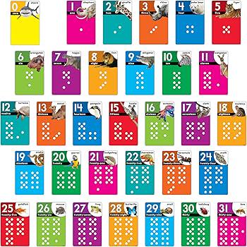 LEARNING SET: ANIMALS COUNT 0-31