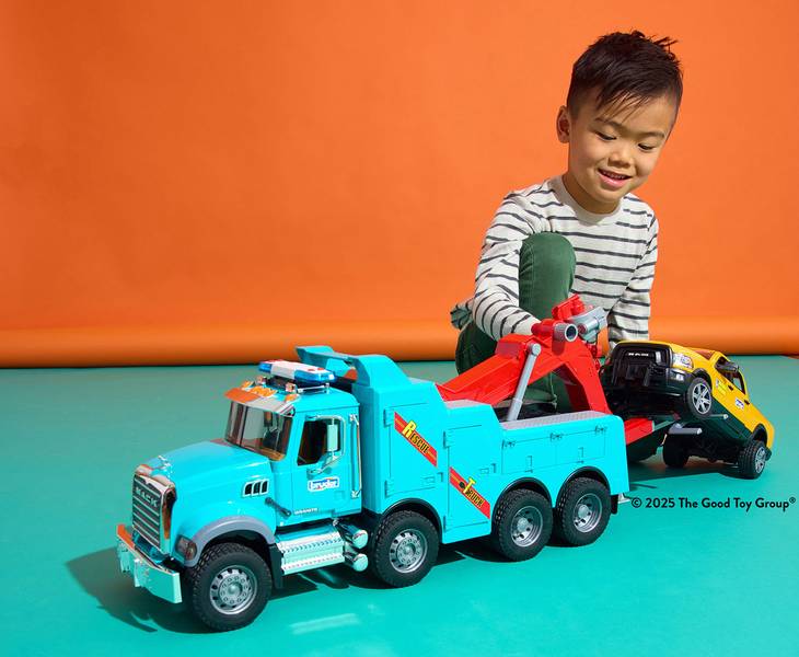 GRANITE HEAVY TOW TRUCK WITH LIGHTS AND SOUNDS
