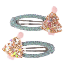 MINTY CHRISTMAS HOLIDAY HAIR CLIPS