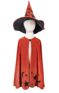 AUTUMN EMBERS WIZARD CAPE AND HAT