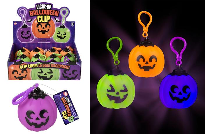 LIGHT-UP HALLOWEEN CLIP