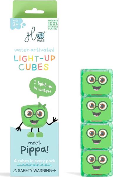 LIGHT-UP CUBES: GREEN PIPPA