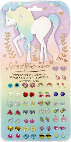 WHIMSICAL UNICORN STICKER EARRINGS