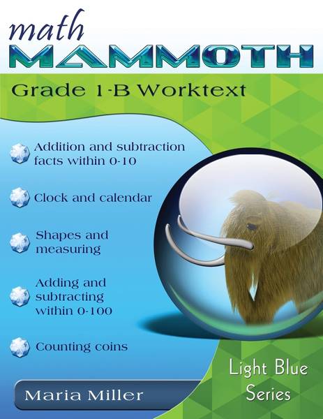 MATH MAMMOTH GRADE 1 WORKTEXT B