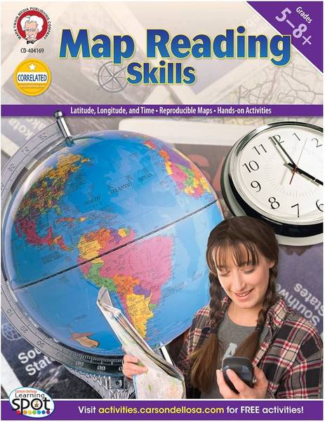 MAP READING SKILLS GRADE 5-8+
