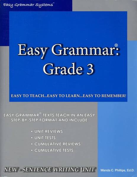 EASY GRAMMAR: GRADE 3 TEACHER'S EDITION