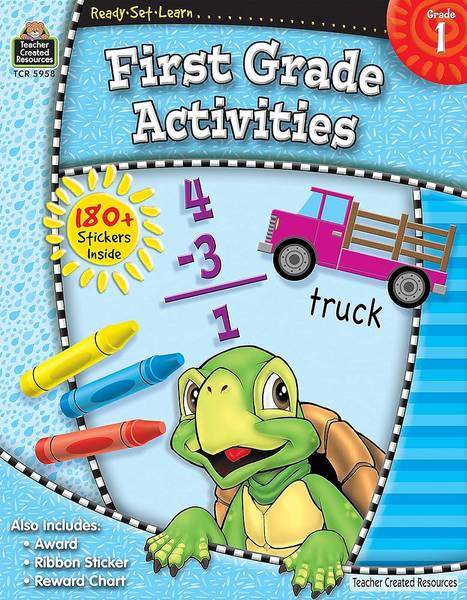 READY SET LEARN: FIRST GRADE ACTIVITIES GRADE 1