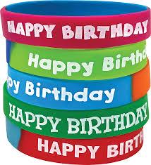 WRISTBANDS: HAPPY BIRTHDAY 10CT