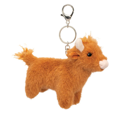 BAG CHARM HIGHLAND COW