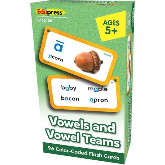 FLASH CARDS: VOWELS AND VOWEL TEAMS DELUXE SET