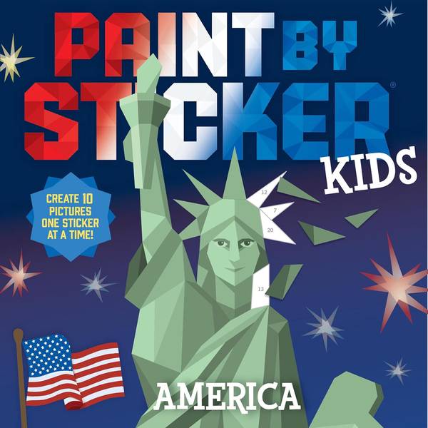 PAINT BY STICKER: KIDS AMERICA