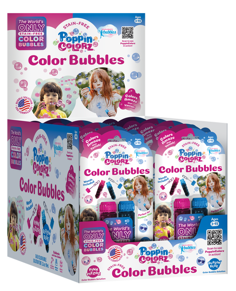 POPPIN COLORZ COLOR BUBBLES 2 PACK