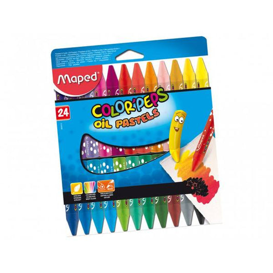 OIL PASTELS 24 COUNT