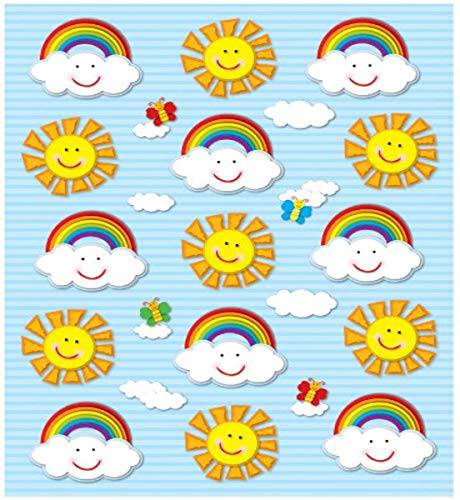 STICKERS: SUNS & RAINBOWS