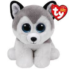 TY BEANIE BABIES HUSKY BUFF