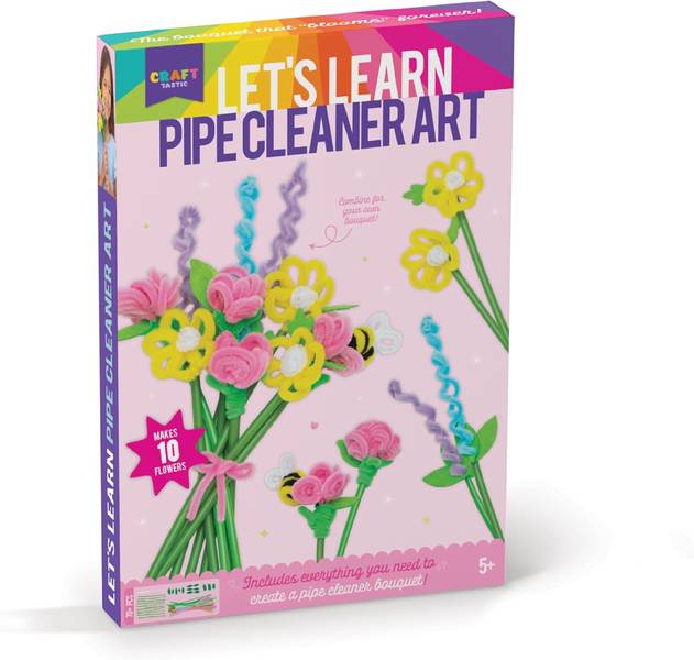 LET'S LEARN PIPE CLEANER ART