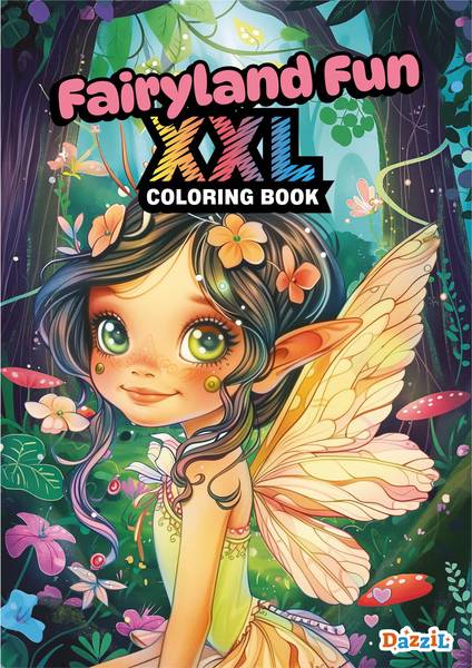 XXL COLORING BOOK: FAIRYLAND FUN
