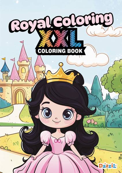 XXL COLORING BOOK: ROYAL