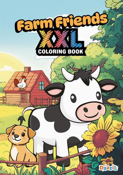 XXL COLORING BOOK: FARM FRIENDS