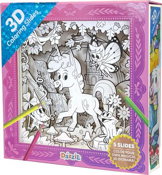 3D COLORING: UNICORN