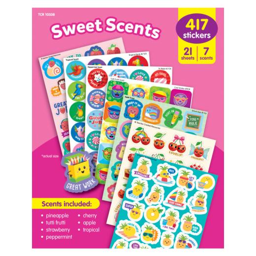 STICKERS: SWEET SCENTS SMELLY VARIETY PACK