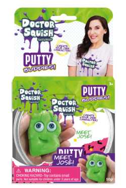 DOCTOR SQUISH PUTTY BUDDIES! ASSORTED