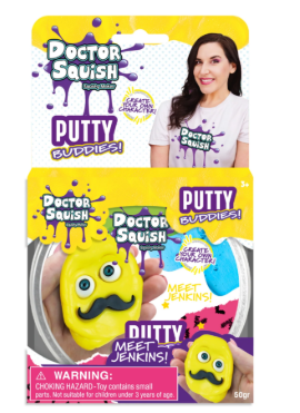 DOCTOR SQUISH PUTTY BUDDIES! ASSORTED