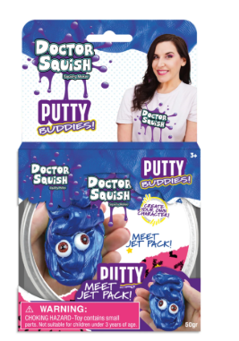 DOCTOR SQUISH PUTTY BUDDIES! ASSORTED