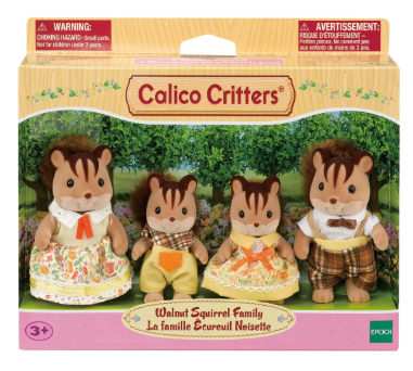 CALICO CRITTERS: WALNUT SQUIRREL FAMILY