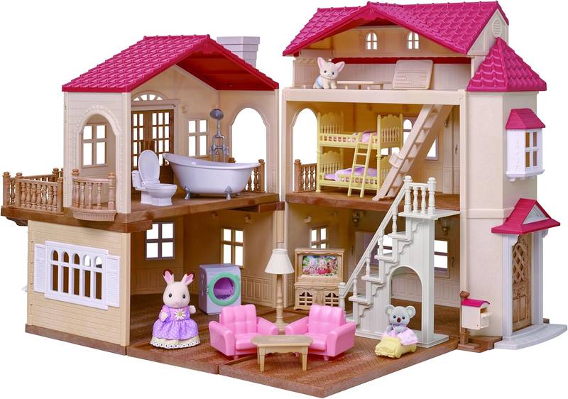 CALICO CRITTERS RED ROOF COUNTRY HOME GIFT SET