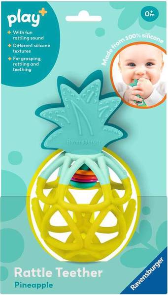 RATTLE TEETHER PINEAPPLE