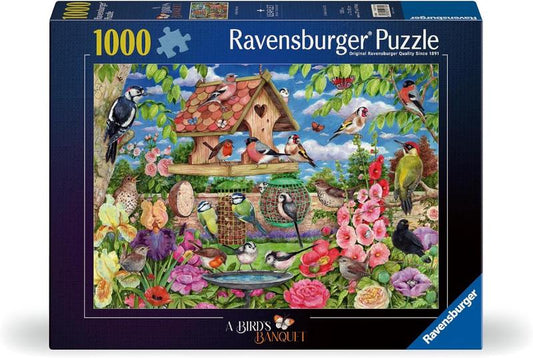 PUZZLE: THE BIRD TABLE 1000 PC