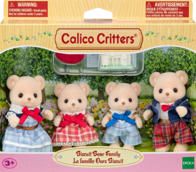 CALICO CRITTERS BISCUIT BEAR FAMILY